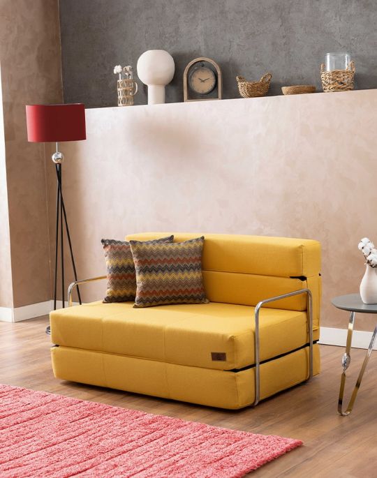 Wuuh Oscar Schlafsofa Gelb