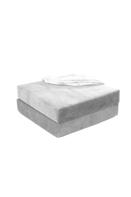 Teddy Ottoman Silber