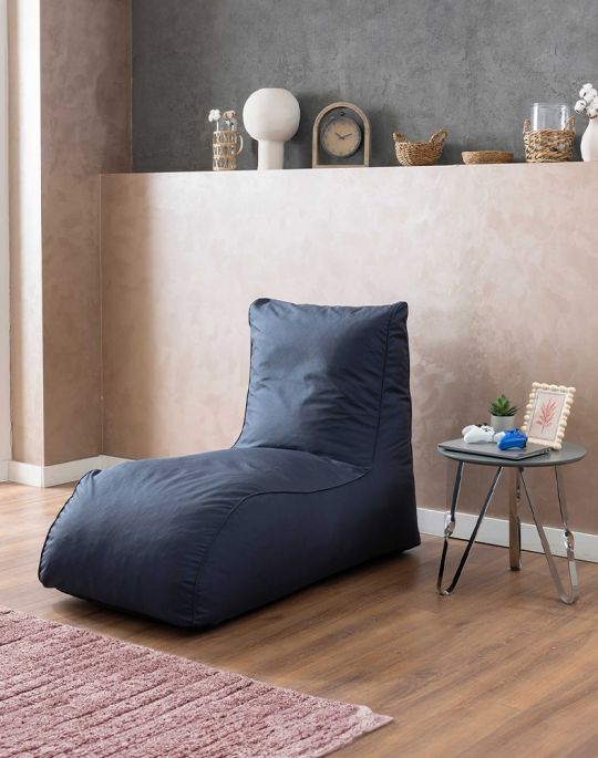 Wuuh Sitzsack Mocca Blau